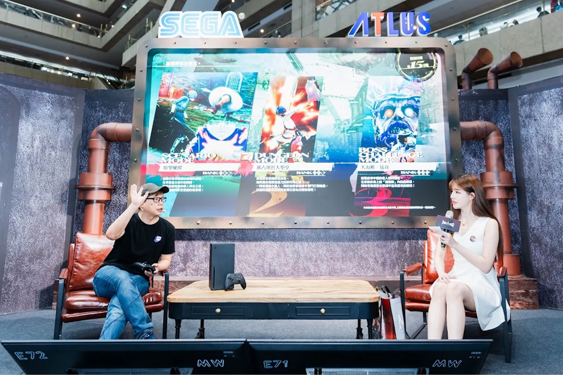 漫畫博覽會 電玩電競展 SEGA 暗喻幻想攤位 活動現場（2）