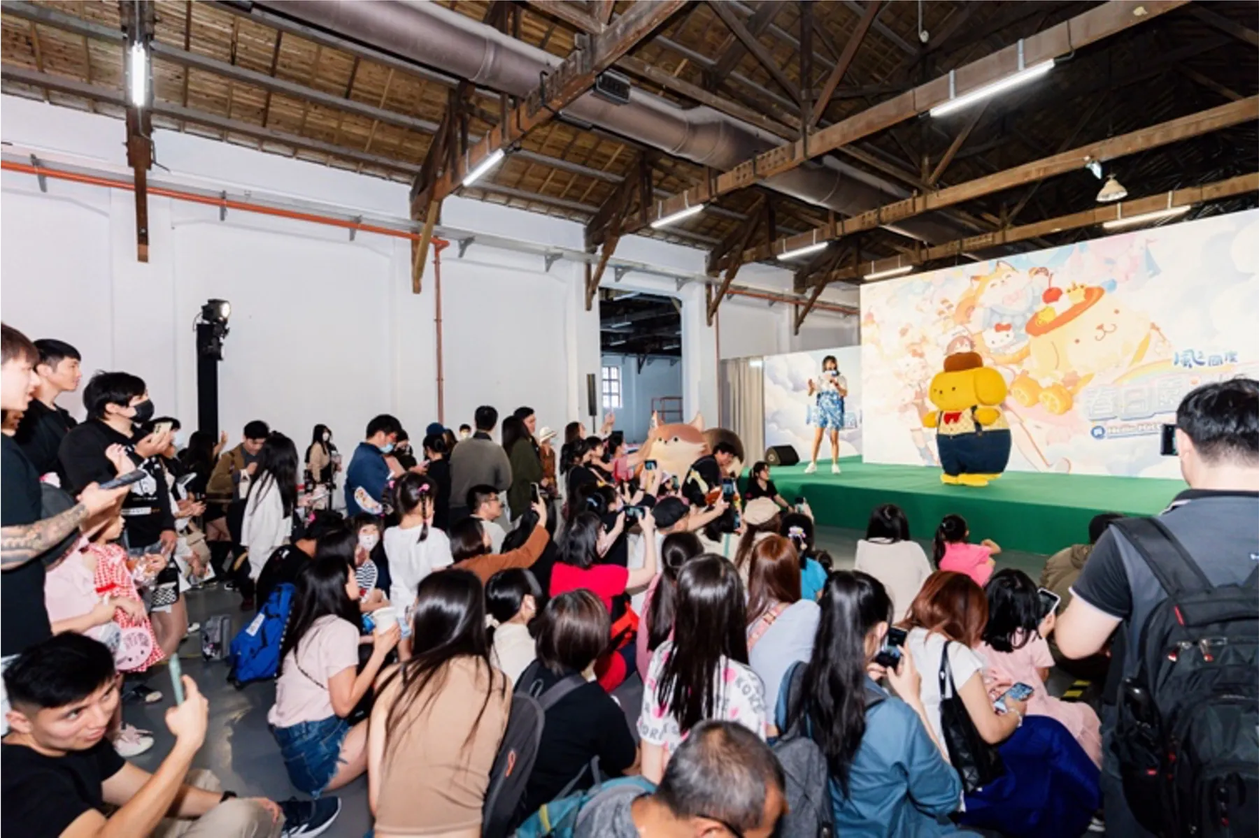 風之國度春日園遊會與Hello Kitty&布丁狗的大冒險 活動現場（2）