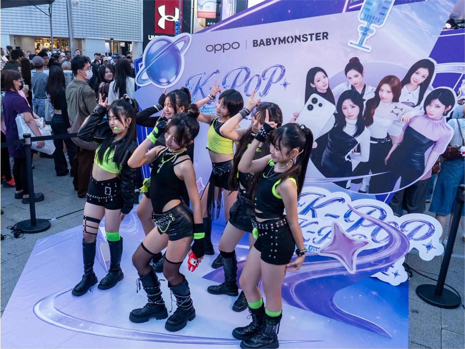 OPPO x BABYMONSTER K-POP舞蹈大賽 活動現場（3）