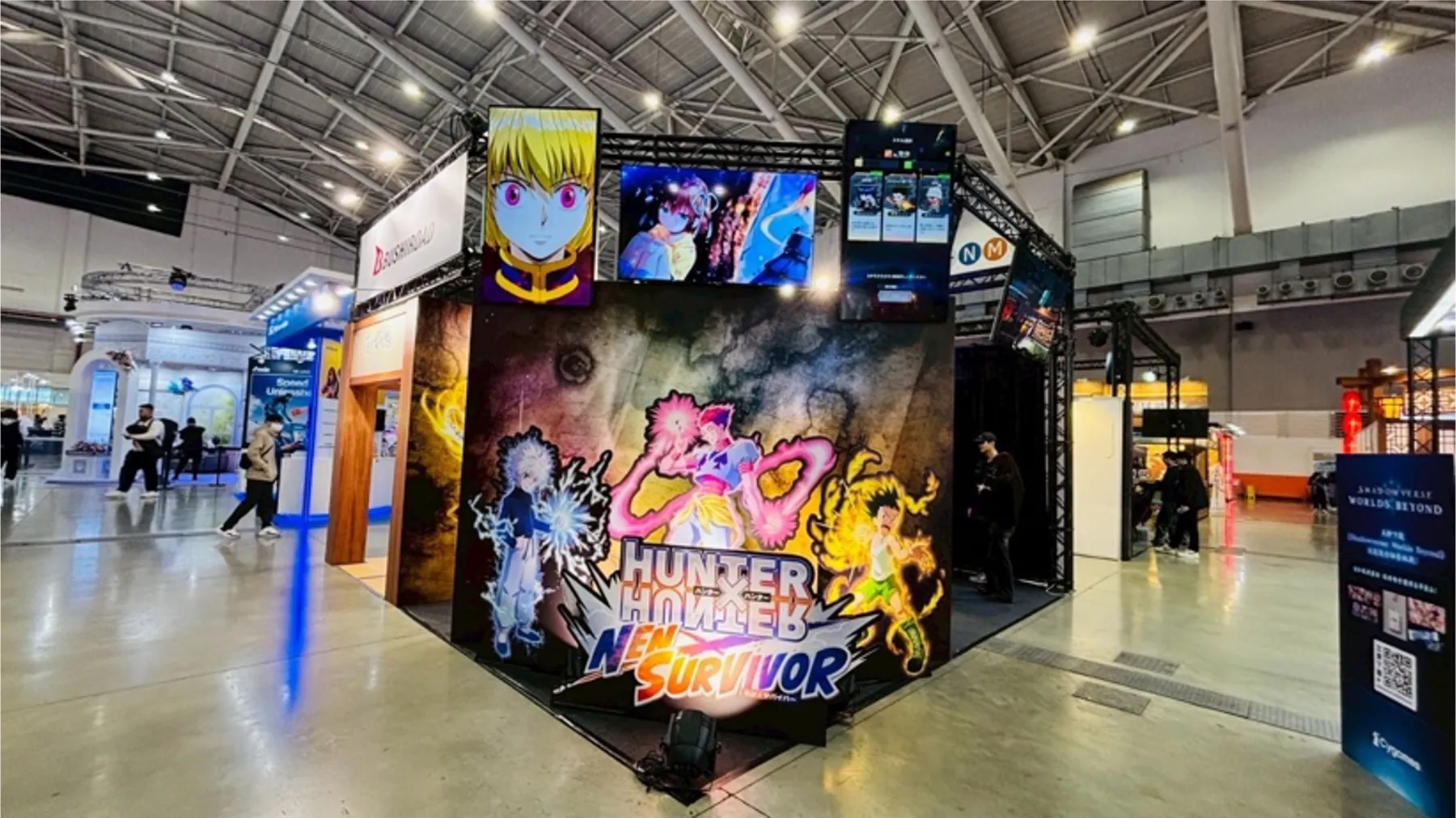 台北國際電玩展 BUSHIROAD 攤位 活動現場